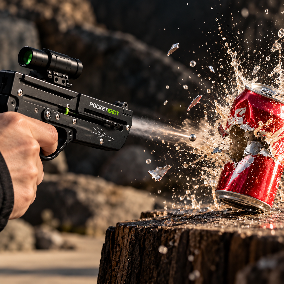 PocketShot Foldable Card Slingshot